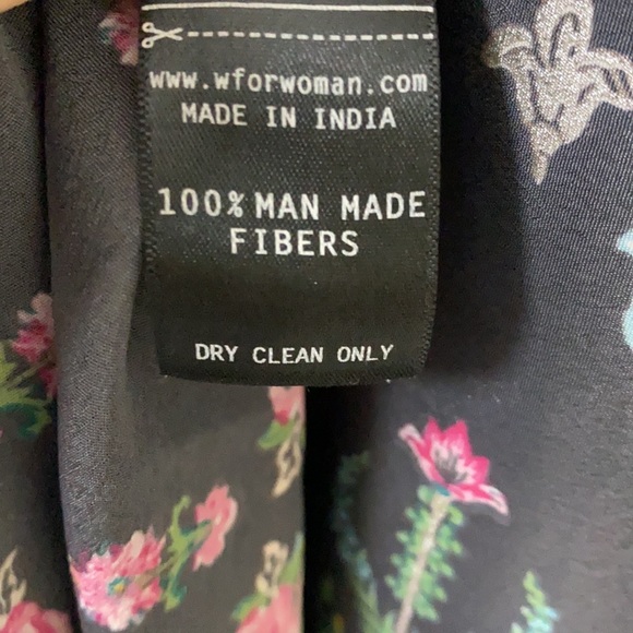 Grey Round Neck Gathered Dress - Picture 4 of 4